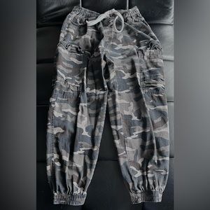 Camo cargo pants